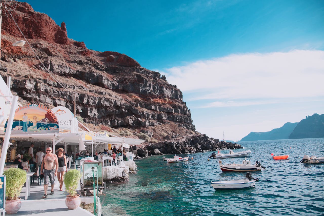 Santorini Island, Greece best beautiful city to visit in Europe